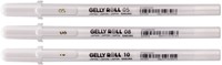 Gelschrijver Sakura Gelly Roll Classic set à 3 breedtes wit