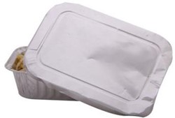 Deksel tbv 80132-80133 160x110mm alu Doos/1000