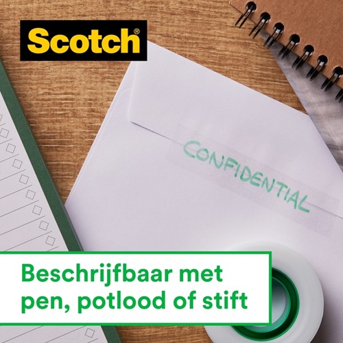 Plakband Scotch Magic 810 19mmx33m onzichtbaar mat 20+4 gratis-1
