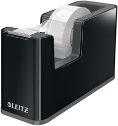 Plakbandhouder Leitz duokleur zwart/grijs