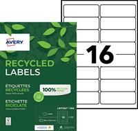 Etiket Avery LR7162-100 99.1x33.9mm recycled wit 1600 stuks-2