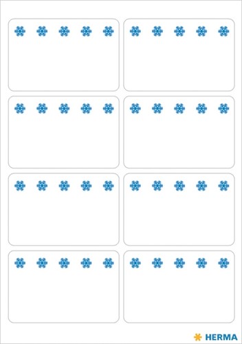 Etiket HERMA 3770 26x40mm diepvries wit 56 stuks-2