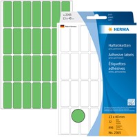 Etiket HERMA 2365 13x40mm groen 896 stuks-2