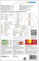 Etiket HERMA 2416 20x50mm fluor rood 360 etiketten-1