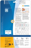 Etiket HERMA 4519 199.6x143.5mm acetaatzijde wit 40 stuks-1