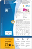 Etiket HERMA 8831 25.4x25.4mm mat wit 1650 stuks-2