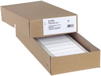 Etiket HERMA 8160 88.9x23mm 1-baans wit 2000 stuks