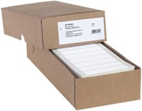 Etiket HERMA 8210 88.9x23Mm 1-baans wit 6000 stuks