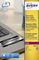 Etiket Avery L6009-20 45.7x21.2mm zilver 960 etiketten-2