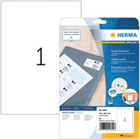Etiket HERMA 4824 210x297mm wit 25 stuks