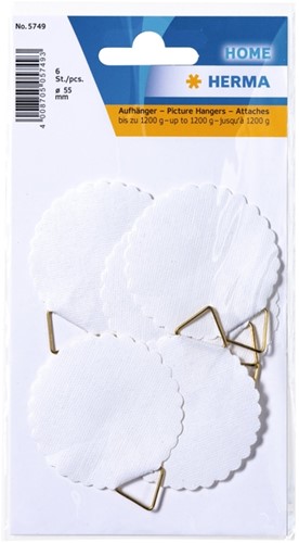 Hanghaakje HERMA 5749 55mm 6stuks