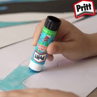 Lijmstift Pritt Stick 10gr FUN Colors 1 blister à 4 stuks-2