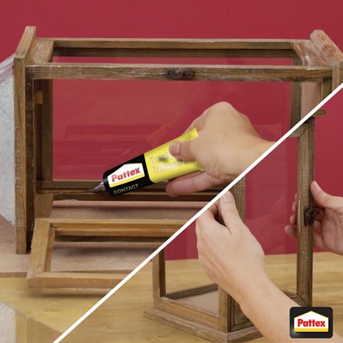 Contactlijm Pattex tube 50 gram op blister transparant-3