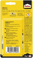 Alleslijm Pattex 100% tube 50 gram op blister-3