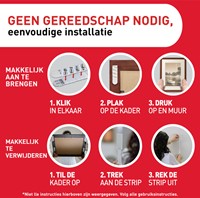 Bevestigingsstrip Command groot klik vast 7,2kg wit-2