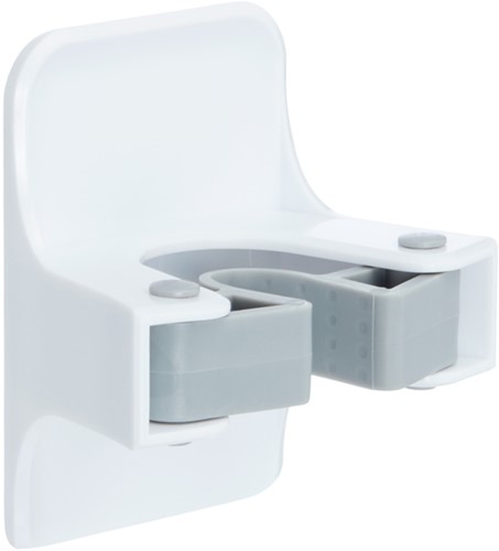 Bezemhouder Command inclusief bevestigingsstrip wit-3