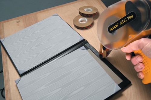 Transfertapepistool Scotch ATG700 geel-1