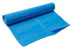 Afvalzak 80x110cm blauw ldpe Doos/10x20