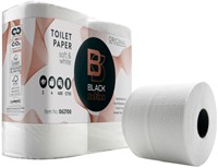 Toiletpapier BlackSatino CT10 Original 2-laags 4x400 vel wit 062700