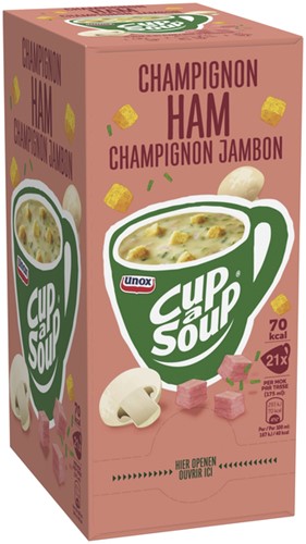 Cup-a-Soup Unox champignon ham 21x175ml-1