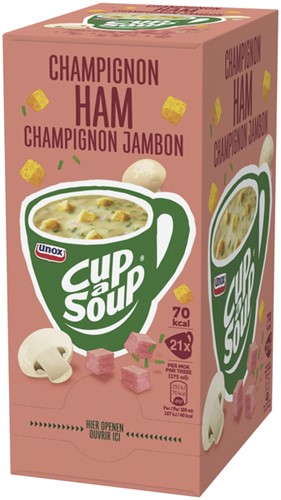 Cup-a-Soup Unox champignon ham 21x175ml-2