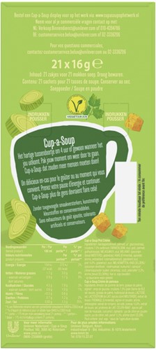 Cup-a-Soup Unox prei-crème 21x175ml-3