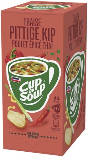 Cup-a-Soup Unox Thaise pittige kip 21x175ml-1