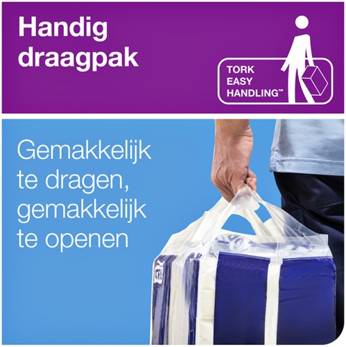 Handdoek Tork H2 Xpress Premium multifold 2-laags 212x340mm 21x110 vel wit 100288-2