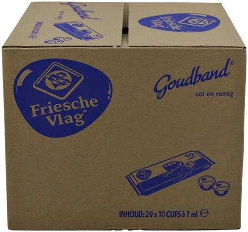Koffiemelk Friesche Vlag goudband cups 10x7ml-2