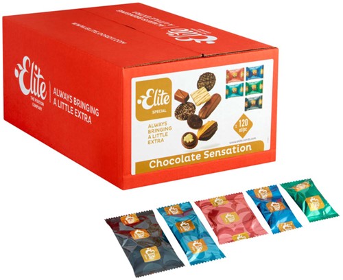 Koekjes Elite Special Chocolate Sensation mix 120 stuks