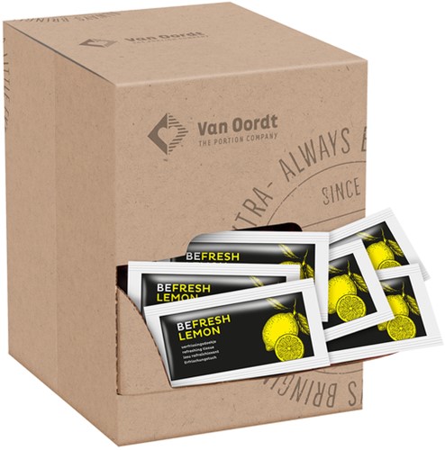 Verfrissingsdoekje van Oordt BeFresh citroen 240x1st-17