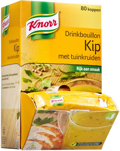 Drinkbouillon Knorr kip tuinkruiden 80 stuks-3