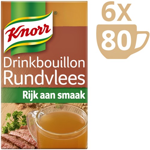 Drinkbouillon Knorr rundvlees 80 stuks-2