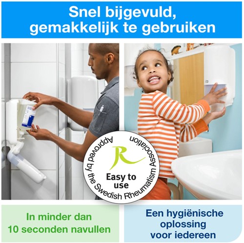 Handzeep Tork S1 Premium vloeibaar 1000ml mild 420501-3