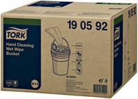 Handreinigingsdoek Tork W14 Premium emmer 1-laags 58 vel wit 190592-3