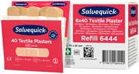 Pleisters Salvequick navulling textiel 6x 40 stuks-2