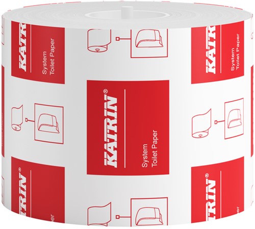 Toiletpapier Katrin systeemrol 2-laags 92m wit 103424