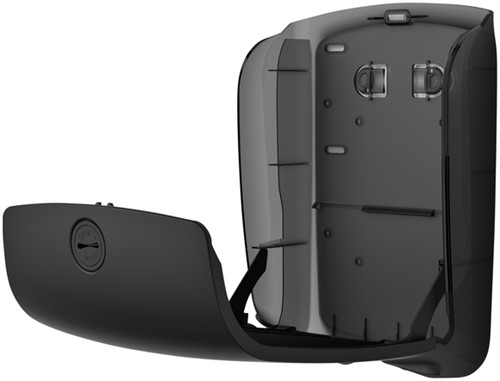 Handdoekdispenser Katrin klein zwart 92087-3