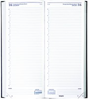 Agenda 2026 Brepols Saturnus Lima 1dag/2pagina's zwart-2