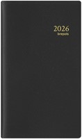 Agenda 2026 Brepols Interplan Genova 7dagen/2pagina's spiraal zwart