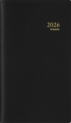 Agenda 2026 Brepols Breplan Genova 7dagen/1pagina zwart