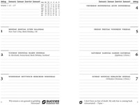 Organizer Succes Cadiz inclusief Junior inhoud 2026 sluitclip bruin-2