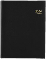Agenda 2026 Brepols Timing Lima 7dagen/2pagina's zestalig zwart