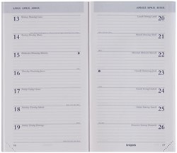 Agendavulling 2026 Brepols Breplan 7dagen/1pagina