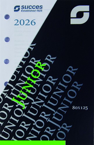 Calendarium 2026 Succes Junior 7dagen/2pagina's