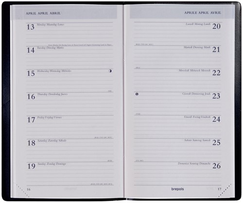 Agenda 2026 Brepols Breplan Seta 7dagen/1pagina assorti-1