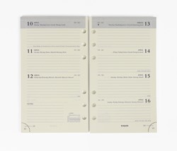 Agendavulling 2026 Brepols Brefax 17 7dagen/2pagina's