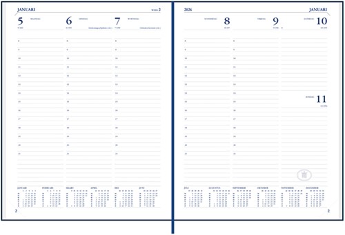Agenda 2026 Ryam Weekplan Mundior 7dagen/2pagina's zwart-2