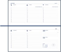 Agenda 2026 Ryam Memoplan 7 Mundior 7dagen/2pagina's landscape bordeaux-2