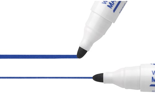 Whiteboardmarker Bic Velleda 1701 rond large zwart-1
